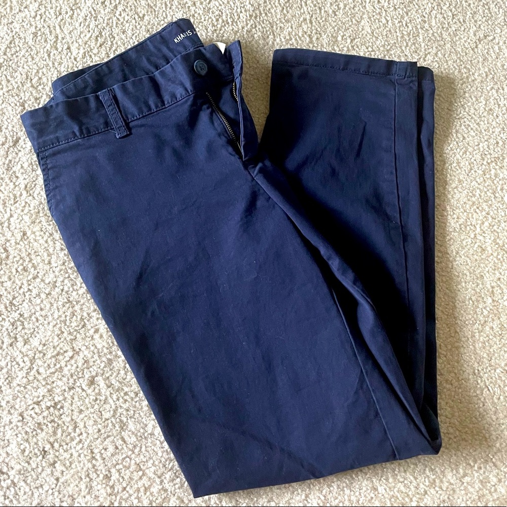 Gap khakis - girlfriend - navy blue - size 2